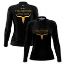 Camisa Agro Brk Yellowstone Símbolo Amarelo com Proteção Solar UV50+