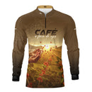 Camisa Agro Brk Café A Força do Agro com Proteção Solar UV50+