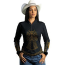 Camisa Agro Feminina Brk Nossa Senhora com Proteção Solar UV50+