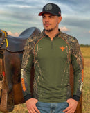 Camisa Agro Brk Agronomia Real Tree com UV50+