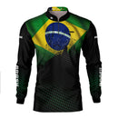 Camisa Agro Brk Brasil com Proteção Solar UV50+