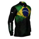Camisa Agro Brk Brasil com Proteção Solar UV50+