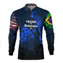 Camisa Agro Brk Trump e Bolsonaro com Proteção Solar UV50+