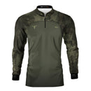 Camisa Agro Brk Camu Verde Long Horn com Proteção Solar UV50+