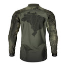 Camisa Agro Brk Camu Verde Long Horn com Proteção Solar UV50+