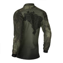 Camisa Agro Brk Camu Verde Long Horn com Proteção Solar UV50+