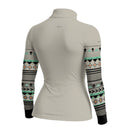 Camisa Agro Feminina BRK Linhas Nativas Cinza com Proteção Solar UV50+