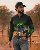 Camisa Agro Brk Made in Agro Produtor de Soja com Proteção Solar UV50+