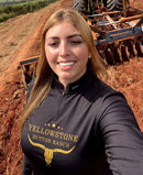 Camisa Agro Brk Yellowstone Símbolo Amarelo com Proteção Solar UV50+
