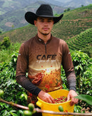 Camisa Agro Brk Café A Força do Agro com Proteção Solar UV50+