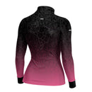 Camisa Feminina Agro Brk Camuflado Preto e Rosa Bandeira do Brasil com Proteção Solar UV50+