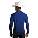 Camisa Agro Brk Básica Azul com Proteção UV50+