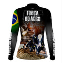 Camisa Agro Feminina Brk Produtor de Leite com Proteção Solar UV50+