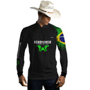 Camisa Agro Brk Agronomia Preta com Proteção UV50+