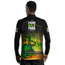 Camisa Agro Brk O Agro Não Para Trator Verde com UV50+